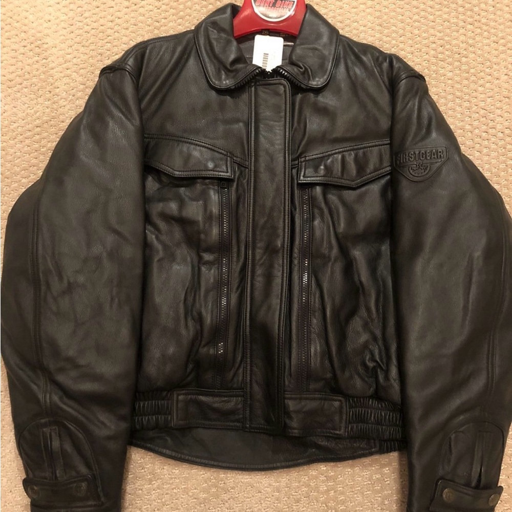 The Kooples Dark Leather Jacket